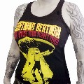 1 x LIGHTNING BEAT-MAN GIRLIE TANK TOP - BLACK