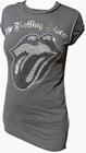AMPLIFIED - ROLLING STONES TONGUE GLITZER SHIRT - GIRL