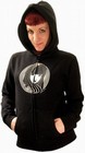 2 x EMILY THE STRANGE - OPTICAL ZIP HOODY - PULLOVER