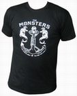 1 x THE MONSTERS - HURT - MEN-SHIRT