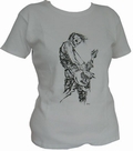  x BASSIST - GREY - GIRL SHIRT