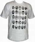 Lucha Libre Shirt - Mil Mascaras - 25 Mascaras - White