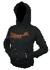 1 x DROWNING THE WORLD IN MUSIC - BLACK - GIRL - HOODY