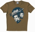  x LOGOSHIRT - STAR TREK SHIRT  - PLANET SANDY - BROWN