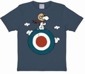 Kids Shirt - Peanuts - Snoopy Target - Vintage