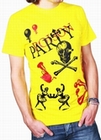  x PARTY POISON SHIRT GELB 