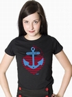  x GLAUBE, LIEBE, HOFFNUNG - GIRL SHIRT SCHWARZ
