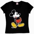 1 x LOGOSHIRT - MICKEY MOUSE - GIRL SHIRT