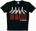 LOGOSHIRT - THE BEATLES - VINTAGE ABBEY ROAD SHIRT SCHWARZ