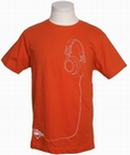  x DEPHECT - HEADPHONES - SHIRT - ORANGE