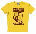 Logoshirt - Malcolm X - Shirt