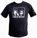 2 x BLUES - SHIRT - SCHWARZ