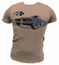 14 x CHARGER 69 SHIRT - BRAUN