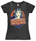 5 x LOGOSHIRT - DC WONDER WOMAN PORTRAIT - GIRL SHIRT