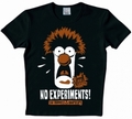 1 x LOGOSHIRT - MUPPETS - BEAKER SHIRT - SCHWARZ