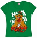  x LOGOSHIRT - MUPPETS FOZZY - GIRL SHIRT