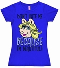 1 x LOGOSHIRT - MUPPETS MISS PIGGY BEAUTIFUL - GIRL SHIRT