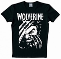 2 x LOGOSHIRT - WOLVERINE SHIRT - BLACK