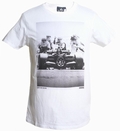 1 x STAR WARS SHIRT - CHUNK - DARK SIDE RACING - WEISS