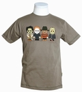 1 x TOONSTAR - HORROR - SHIRT - OLIVE