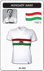 1 x UNGARN - HUNGARY - WELTMEISTERSCHAFT 1950 - TRIKOT