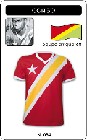 10 x KONGO - CONGO - COUPE AFRIQUE 1968 - TRIKOT