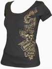 8 x GIRL SHIRT - EDELWEISS & ENZIAN SCHWARZ