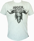 1 x SHIRT - BOCK MASSIG- HELLGRAU