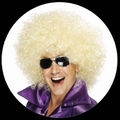 2 x MEGA AFRO PER�CKE BLOND
