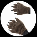 1 x MONSTER H�NDE - HAARIGE HANDSCHUHE