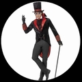 1 x DRACULA KOST�M HERREN GOTHIC