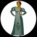 2 x PRINZESSIN FIONA KOST�M