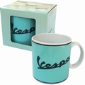VESPA TASSE LOGO - BLAU