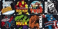 1 x MARVEL COASTER SET - 8 UNTERSETZER