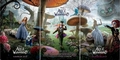 ALICE IN WONDERLAND - TRYPTICHON SET