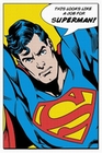 1 x SUPERMAN POSTER LOOKS LIKE A JOB FOR SUPERMAN!