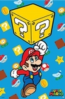 Super Mario Poster Block Jump