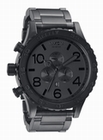 THE 51-30 CHRONO - MATTE BLACK / MATTE GUNMETAL - NIXON UHR