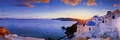2 x FOTOTAPETE - SANTORINI PANORAMA