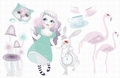 WANDAUFKLEBER CHOCOVENYL - ALICE - SMALL