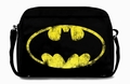 Logoshirt - Batman Tasche Street Bag - Schwarz - Fake Leather