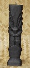 1 x TIKI KERZE TIKI KONA KAI - BLACK EDITION