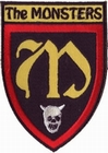 1 x THE MONSTERS PATCH