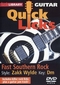  x GUITAR QUICK LICKS - FAST SOUTHERN ROCK/ZAKK W..