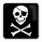  x 3 PIRATEN FLIESENAUFKLEBER