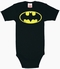 Babybody - Batman Logo - schwarz