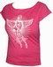 x TOXICO SHIRT - PIN UP ANGEL PINK - GIRLS