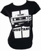 TOXICO - MUSTANG - GIRL SHIRT - SCHWARZ