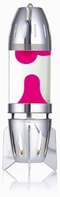  x FIREFLOW R1 LAVALAMPE RAKETE CHROME - PINK