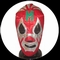  x MIL MASCARAS - ROT - WRESTLING MASKE